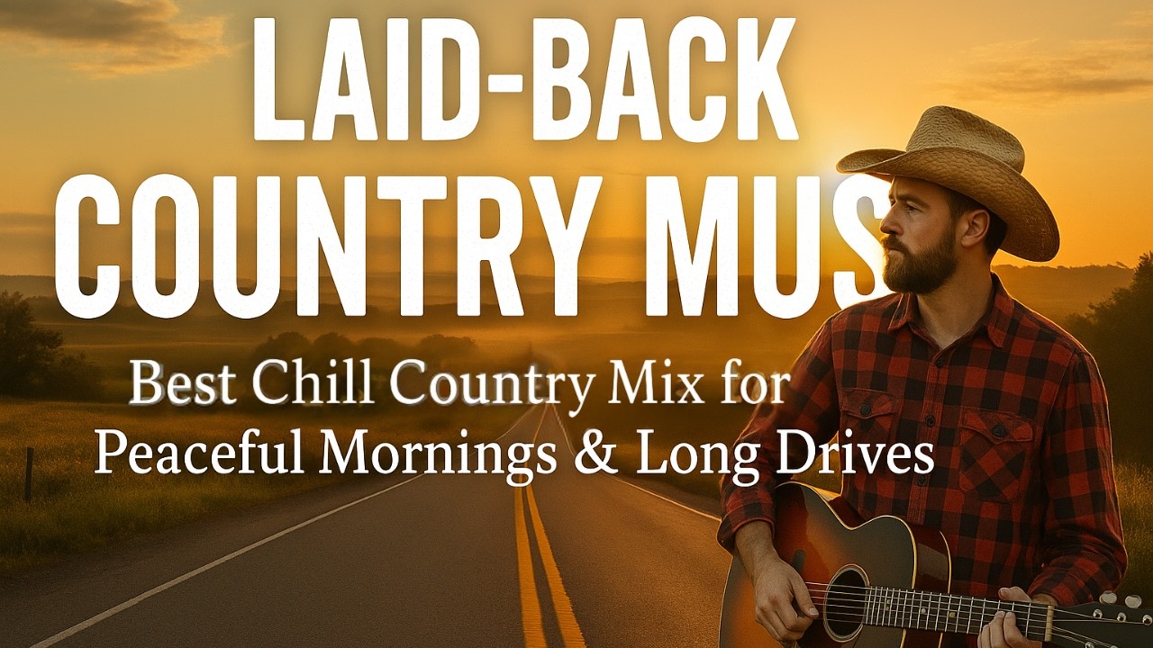 Laid-Back Country Music - Best Chill Country Mix for Peaceful Mornings & Long Drives!