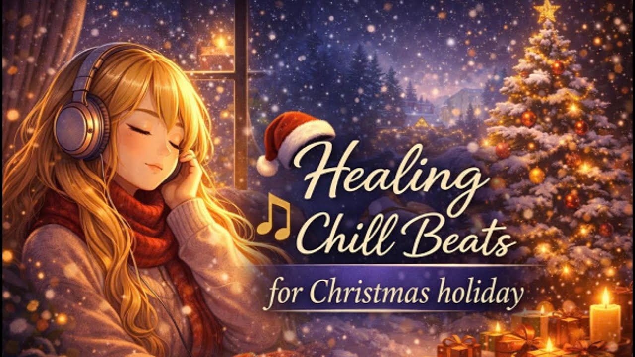 Deep Healing Christmas Chill Beats 🎄 8 Hours of Calm & Peace