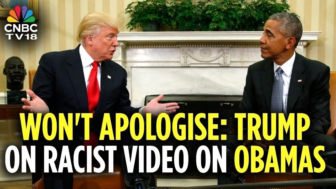 Дональд Трамп не ошибся: о публикации видео, на котором Обама изображен в виде обезьян | N18G