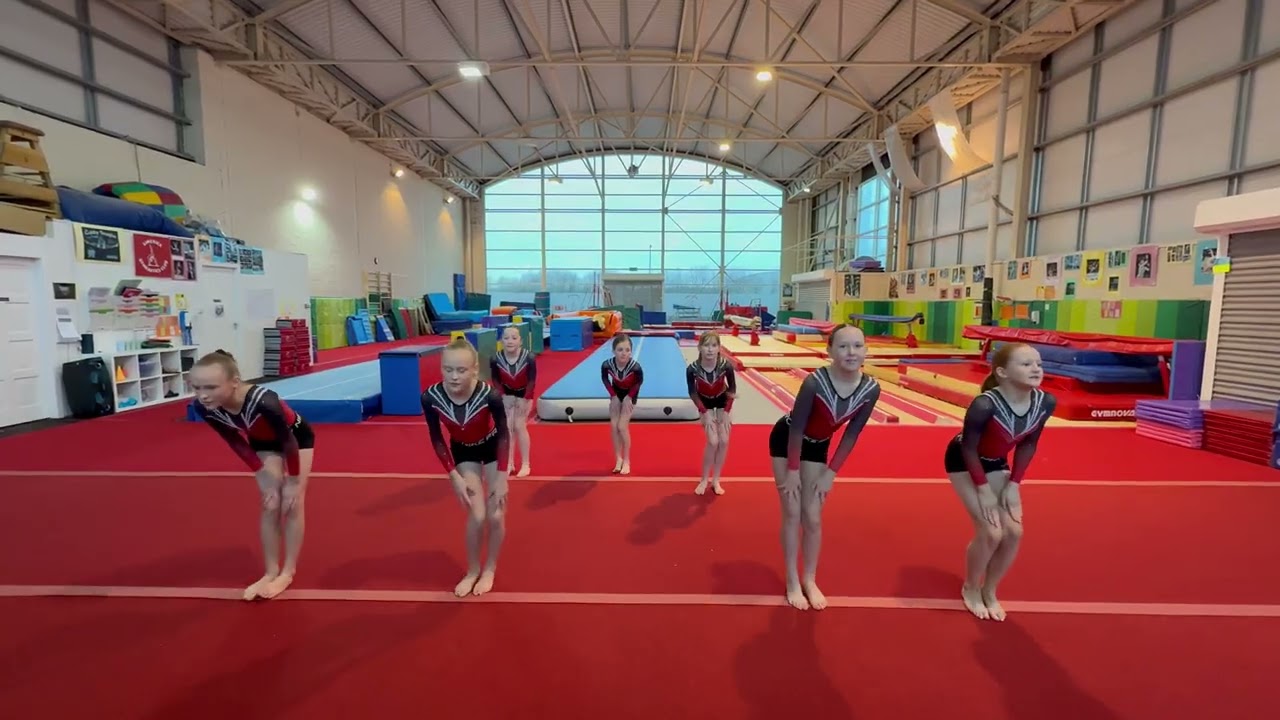 Warm up 2024 This One's For You (Limerick Gymnastics Club)