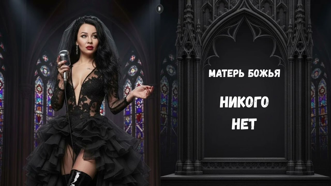 МАТЕРЬ БОЖЬЯ - НИКОГО НЕТ #матерьбожья #виталия_л #ии_артист #музыка #готикрок #пробуждение #бог 