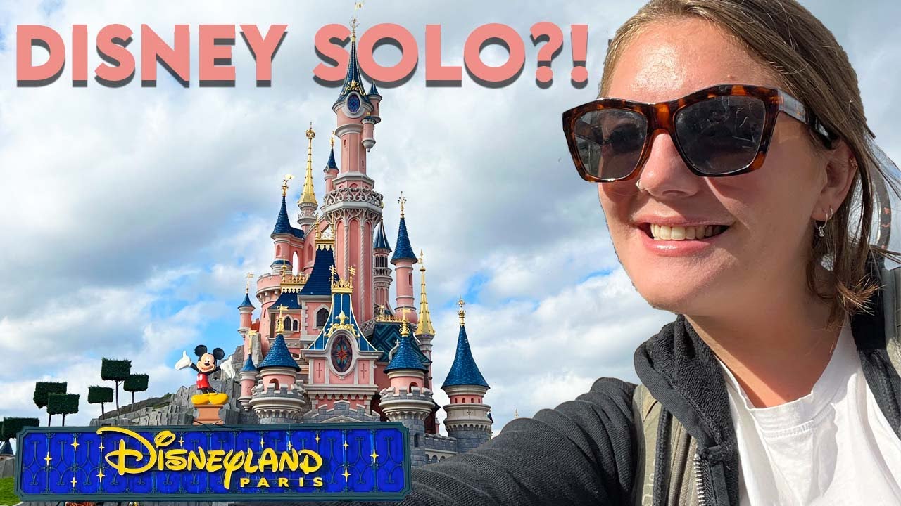 Disneyland Paris solo | Disney Halloween + Is single rider worth it?? 🇫🇷