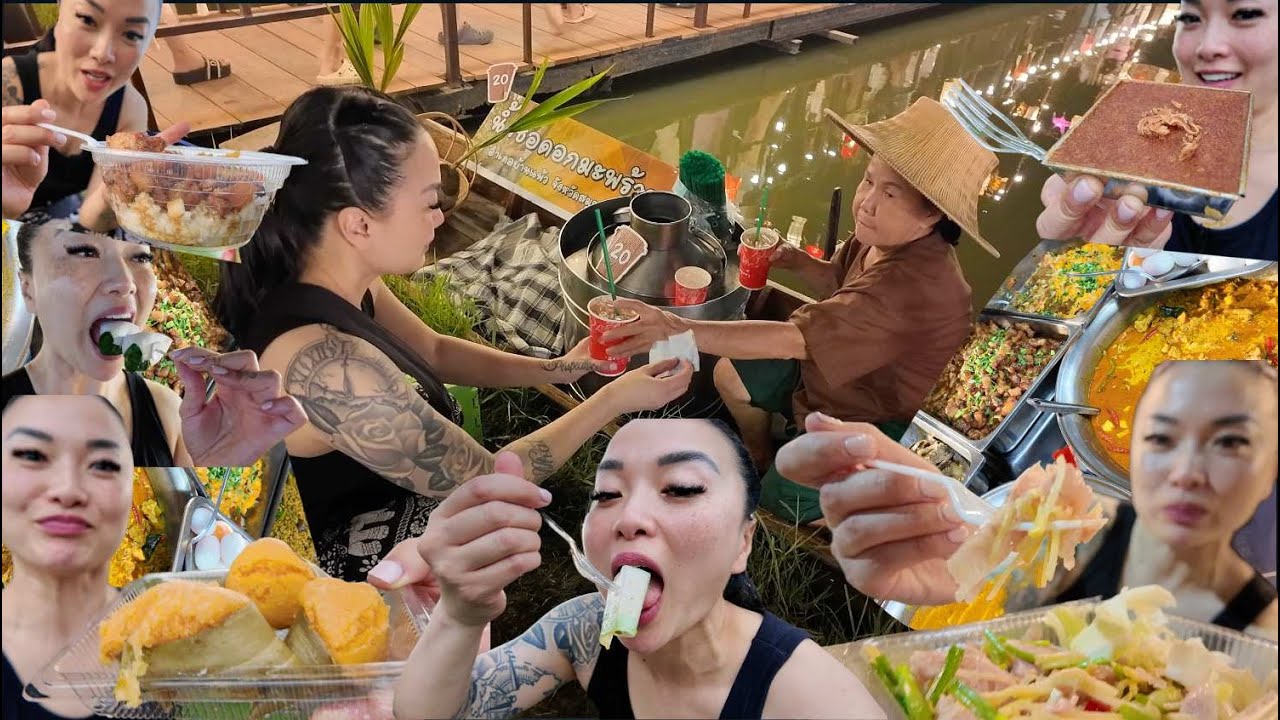 FOOD PARK IS MY KIND OF PARK (WHAT I ATE AT THE MARKET) | SASVlogs