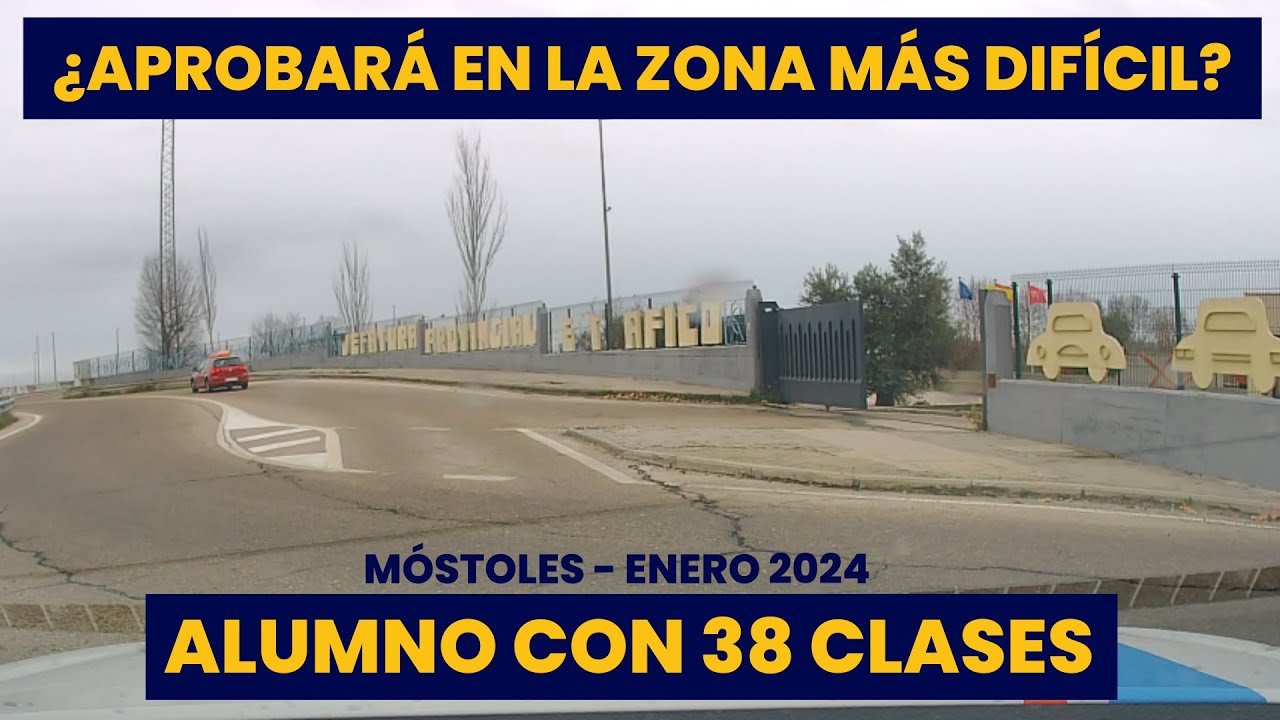 ¿APROBARÁ CON 38 CLASES EN LA ZONA MÁS DIFÍCIL? - SIMULACRO EXAMEN DE CONDUCIR.