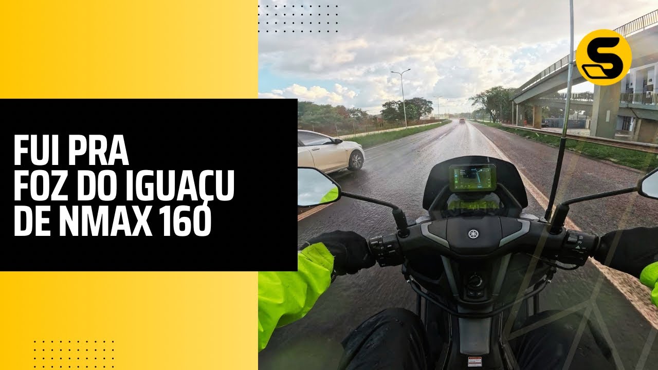 Fui pra Foz do Iguaçu de NMAX 160