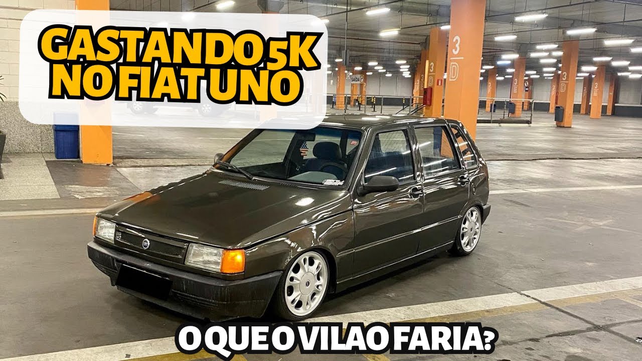 FIAT UNO ANTIGO FICANDO TOP COM ALGUMAS MODIFICAÇÕES