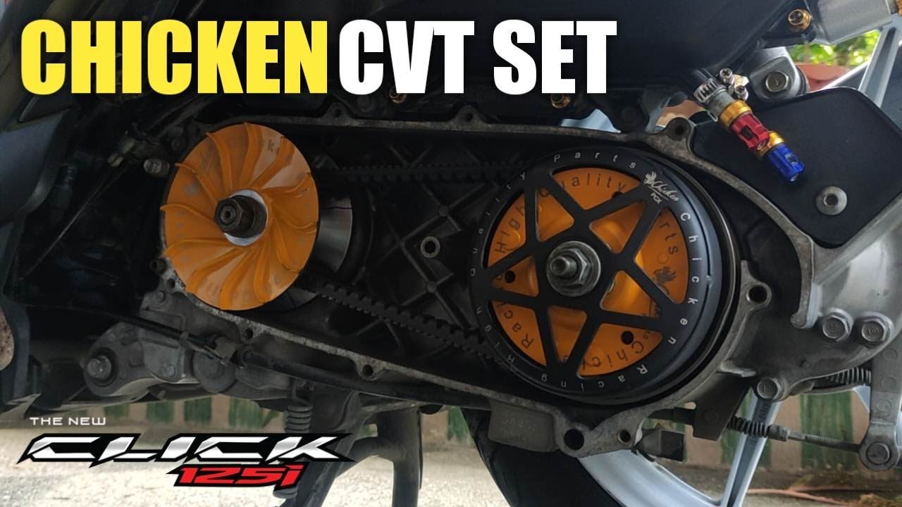 CHICKEN CVT SET for HONDA CLICK 125i | Big Pulley