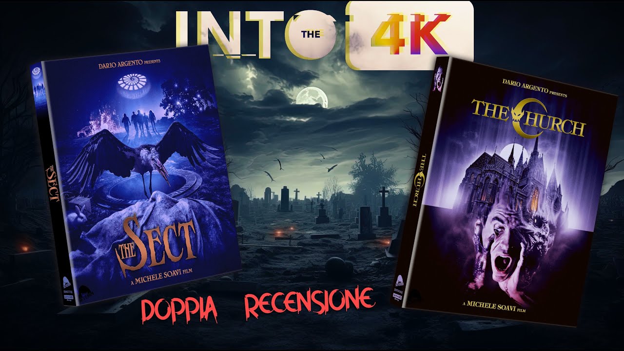 DOPPIA RECENSIONE BLURAY 4K - LA SETTA & LA CHIESA EDIZIONI SEVERIN