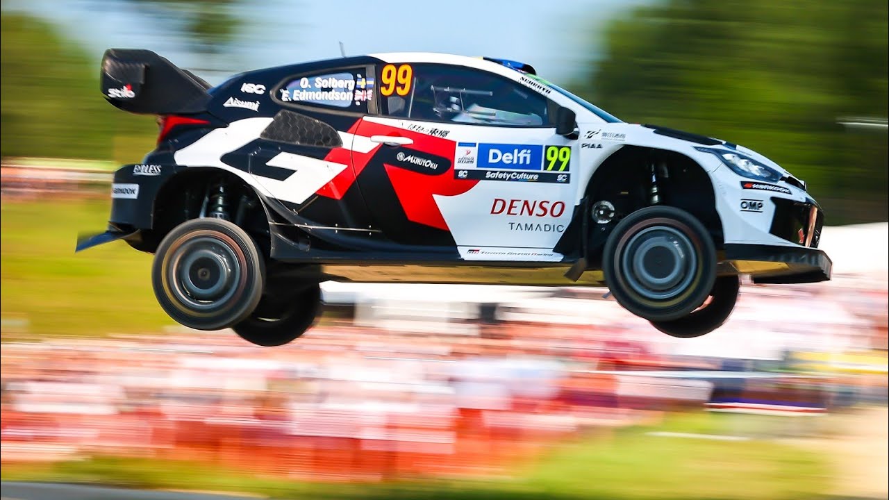 WRC RALLY ESTONIA 2025 - MAX ATTACK FLAT OUT - SOLBERG LEADER RALLY