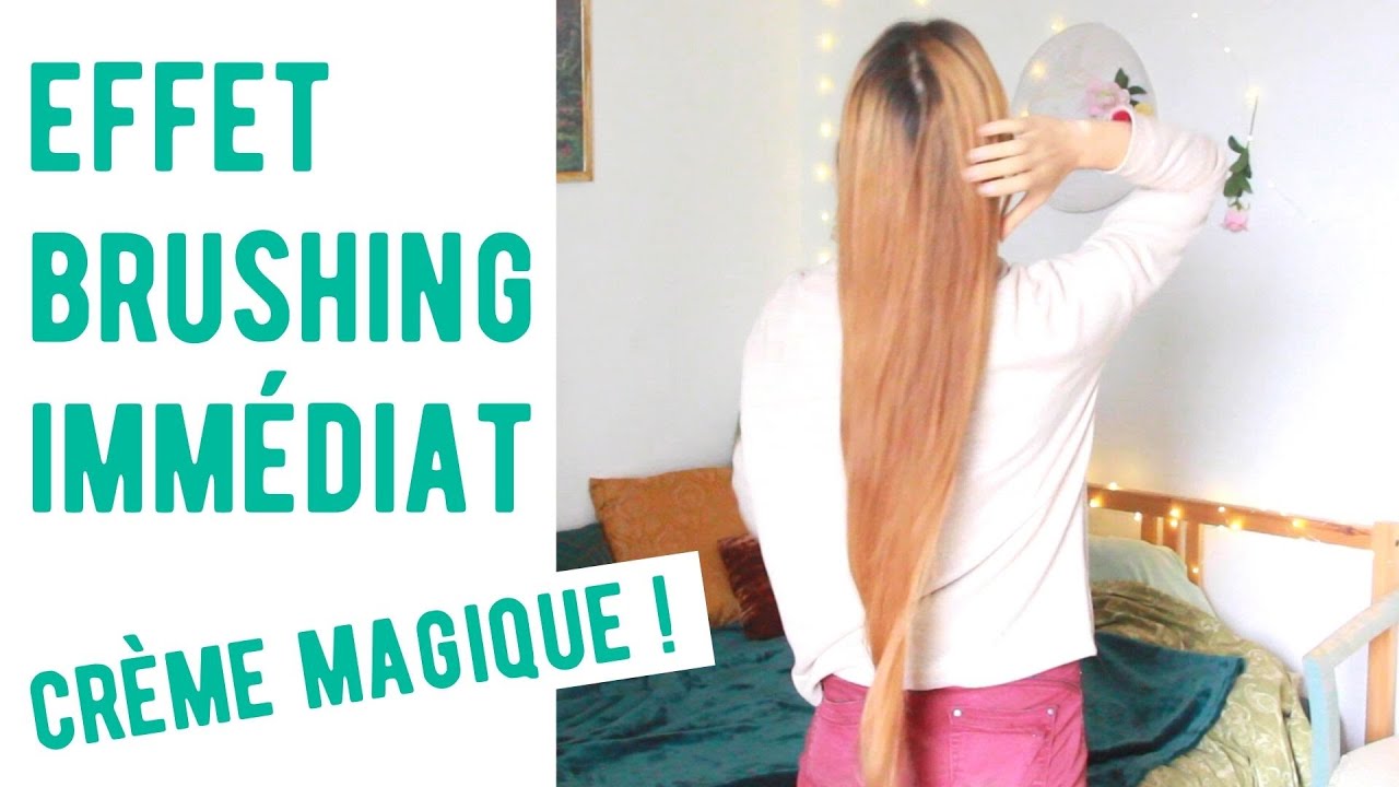 🌹Cette cr&egrave;me maison lisse les cheveux en 2minutes ! Adieu frisottis, statique et cheveux qui gonfle