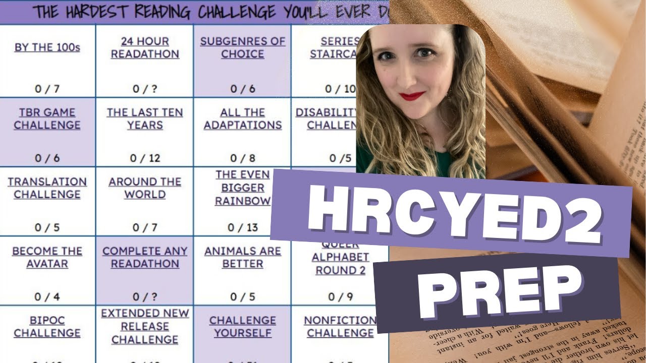 I'm About to Try The Hardest Reading Challenge You'll Ever Do 2.0 | HRCYED 2.0 Prep