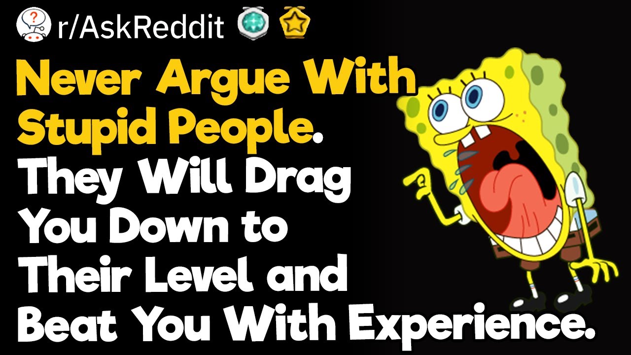 Never Argue With Stupid