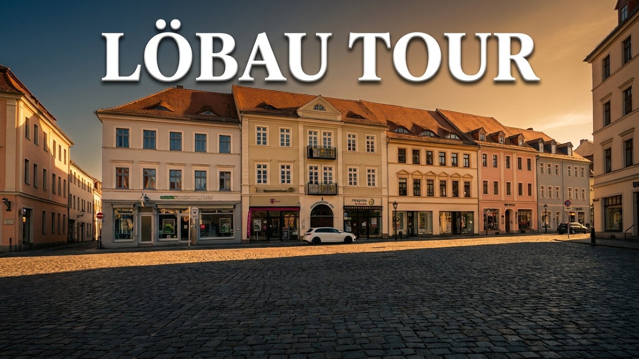 🚙🎤Fahren und Plaudern # 14, Löbau Stadtrundfahrt Teil 2, City tour Löbau part 2,