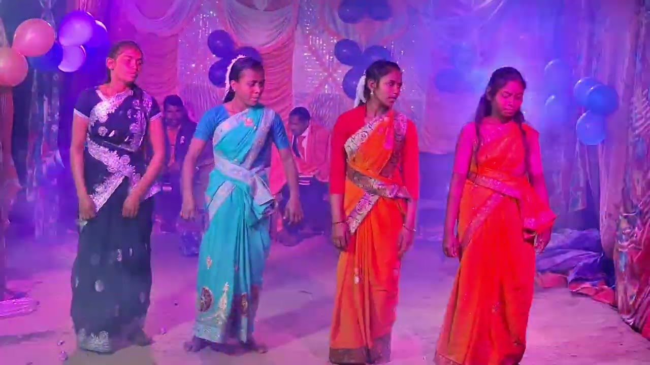 Jiban kar danga me hilona dalana Christian song night program in my village-Sramagudi new year 2026