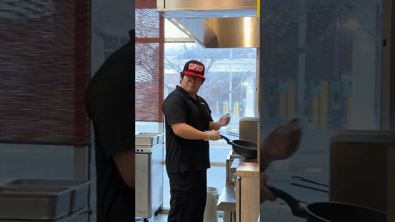 When that first bite just hits the spot. #korean #food