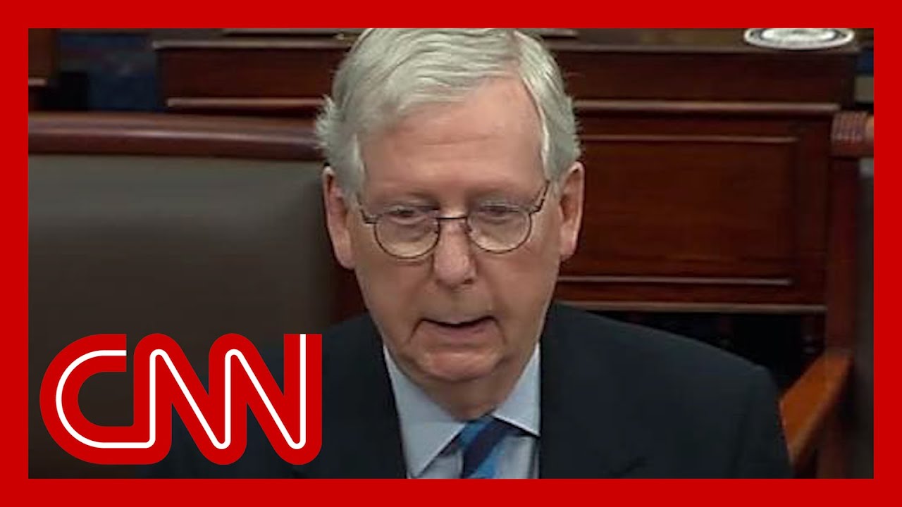 McConnell: Capitol Hill mob was 'provoked' by Trump