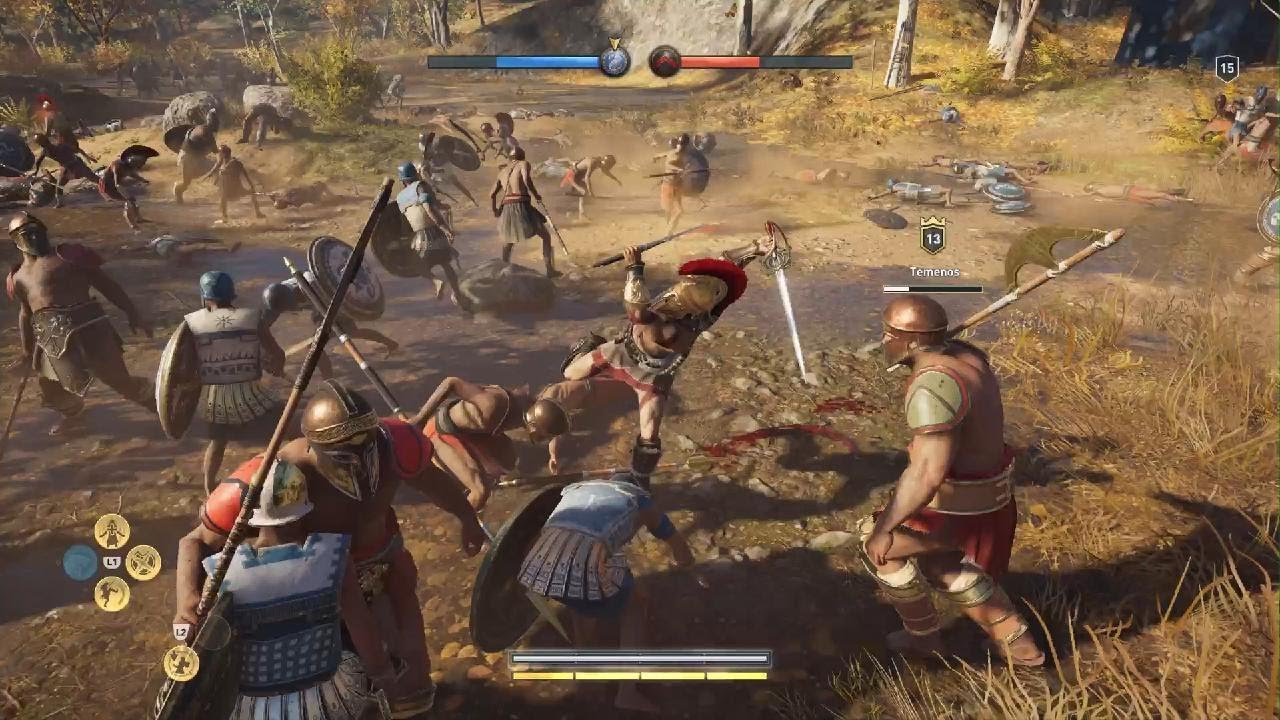 Assassin's Creed Odyssey war gameplay