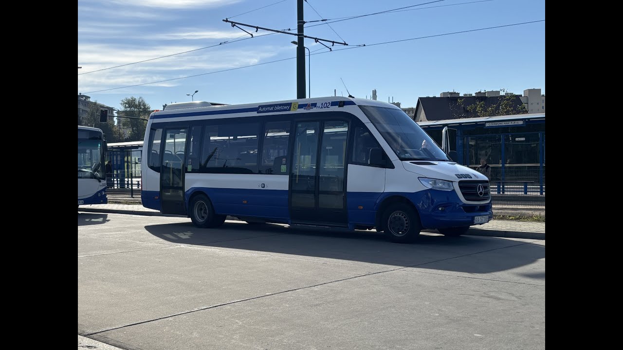 Mercedes-Benz Sprinter City 75 516 CDI #PA102 MPK Kraków linia 116 kierunek Podgórki Tynieckie