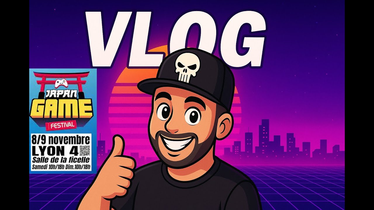 Vlog Japan Game Festival Lyon 2025