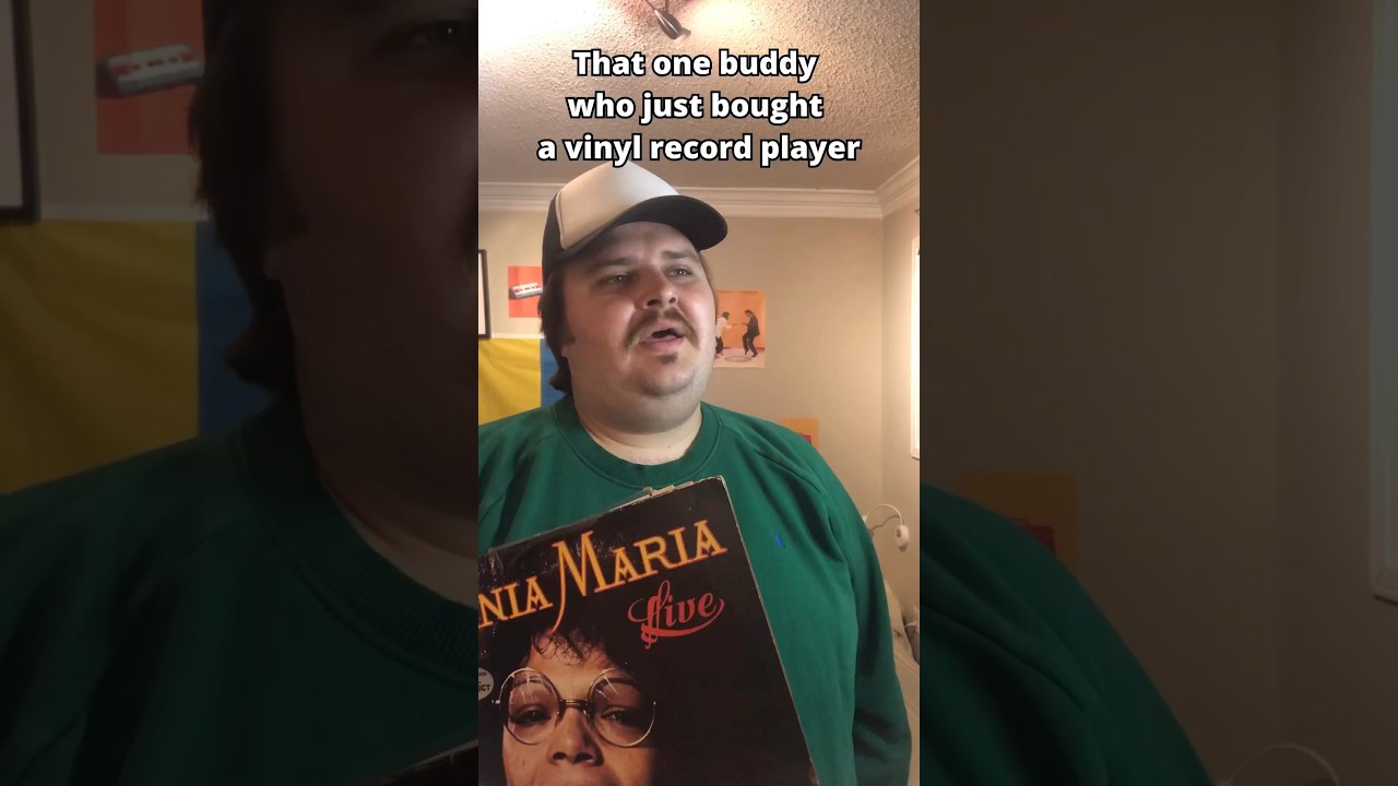 That one buddy who just bought a vinyl record player #standupcomedy #comedy #sketch