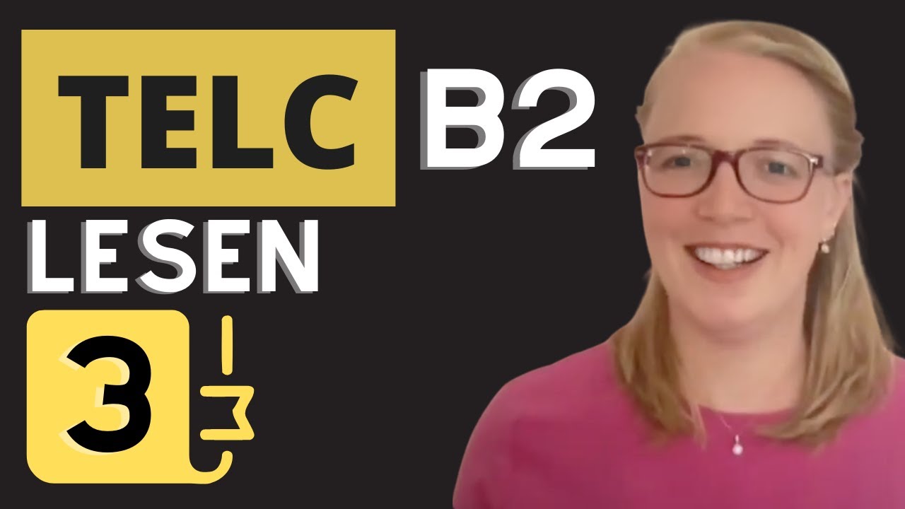 TELC B2 Lesen Teil 3 - 