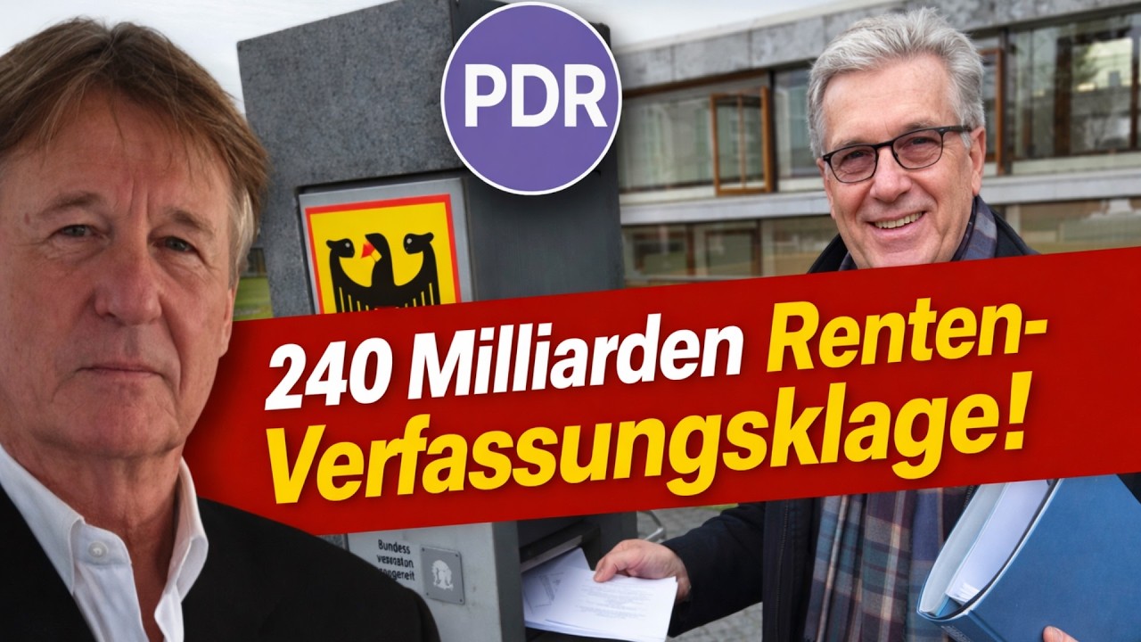 Klage gegen Pl&uuml;nderung der Rentenkasse
