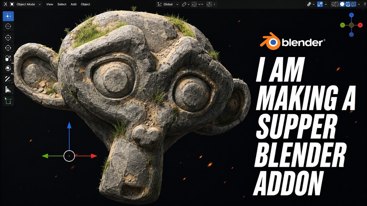 I'am Making a super addon for blender