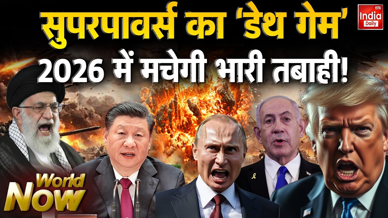 Russia China America Tension: सुपरपावर्स की जंग, क्या राख होगी दुनिया? Trump Vs Putin | Netanyahu