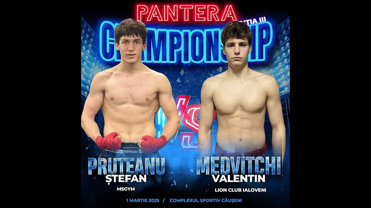Pruteanu Ștefan vs Medvițchi Valentin/ 🏆PANTERA CHAMPIONSHIP 3🏆1 martie 2025 Căușeni #voievod