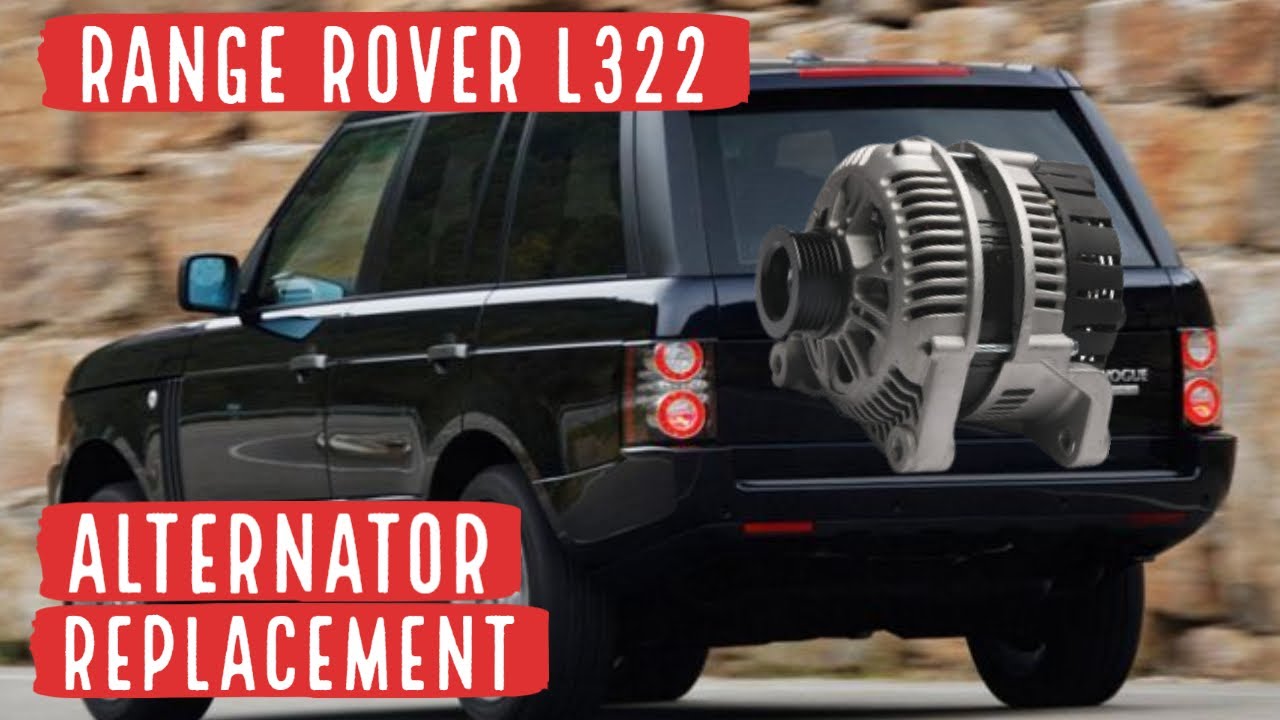 Range Rover L322  Replacing Alternator on 3L Diesel Vogue