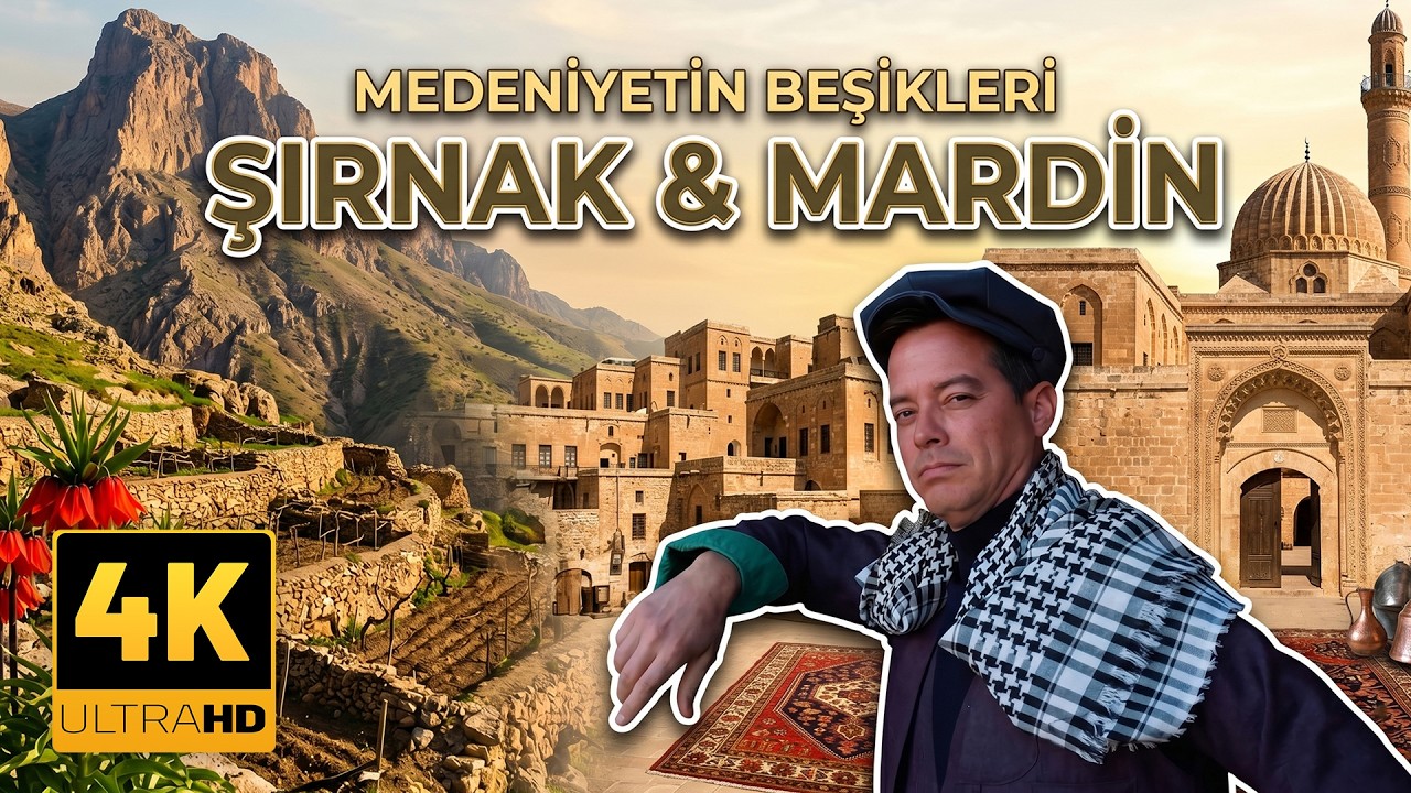 Eşsiz Bir G&uuml;neydoğu Macerası: Şırnak & Mardin🚗 [4K UHD]