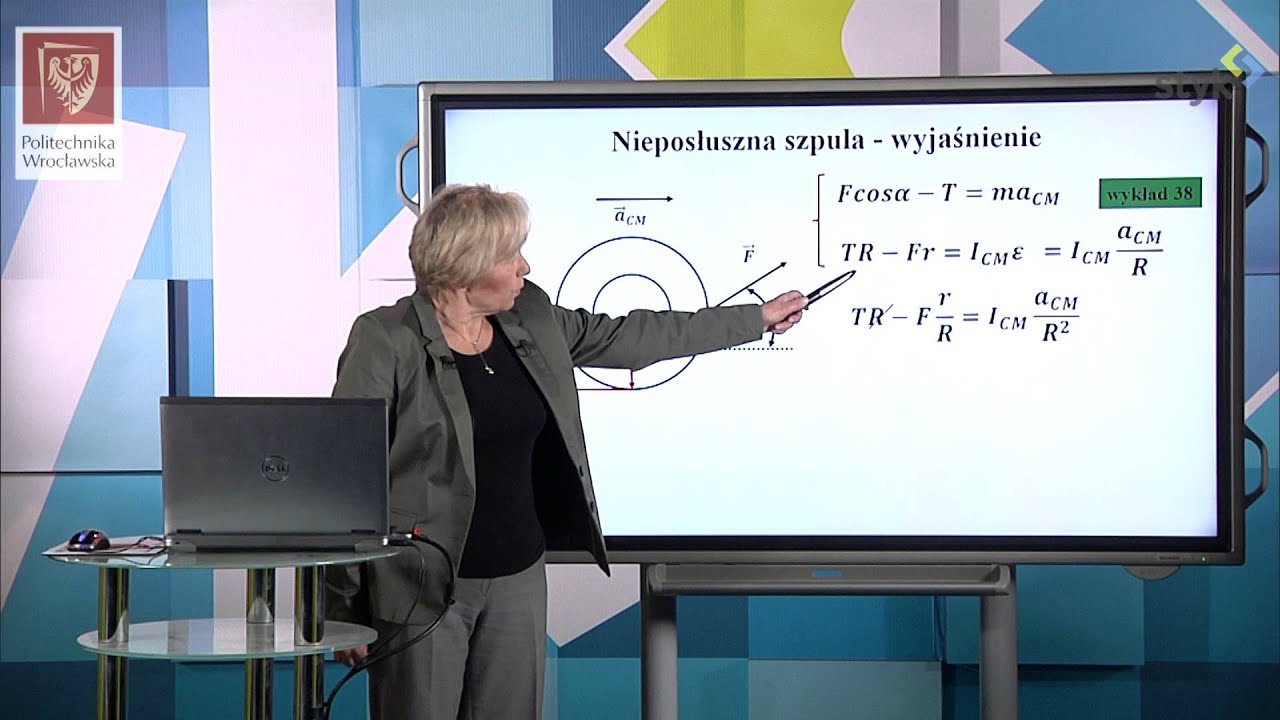 Fizyka I dośw. 4 - Nieposłuszna szpula
