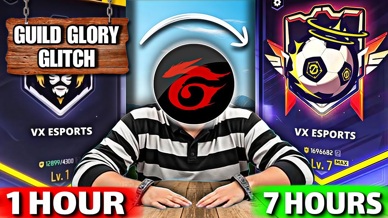 FREE FIRE GUILD GLORY GLITCH EXPOSED in Just 5 Minutes!