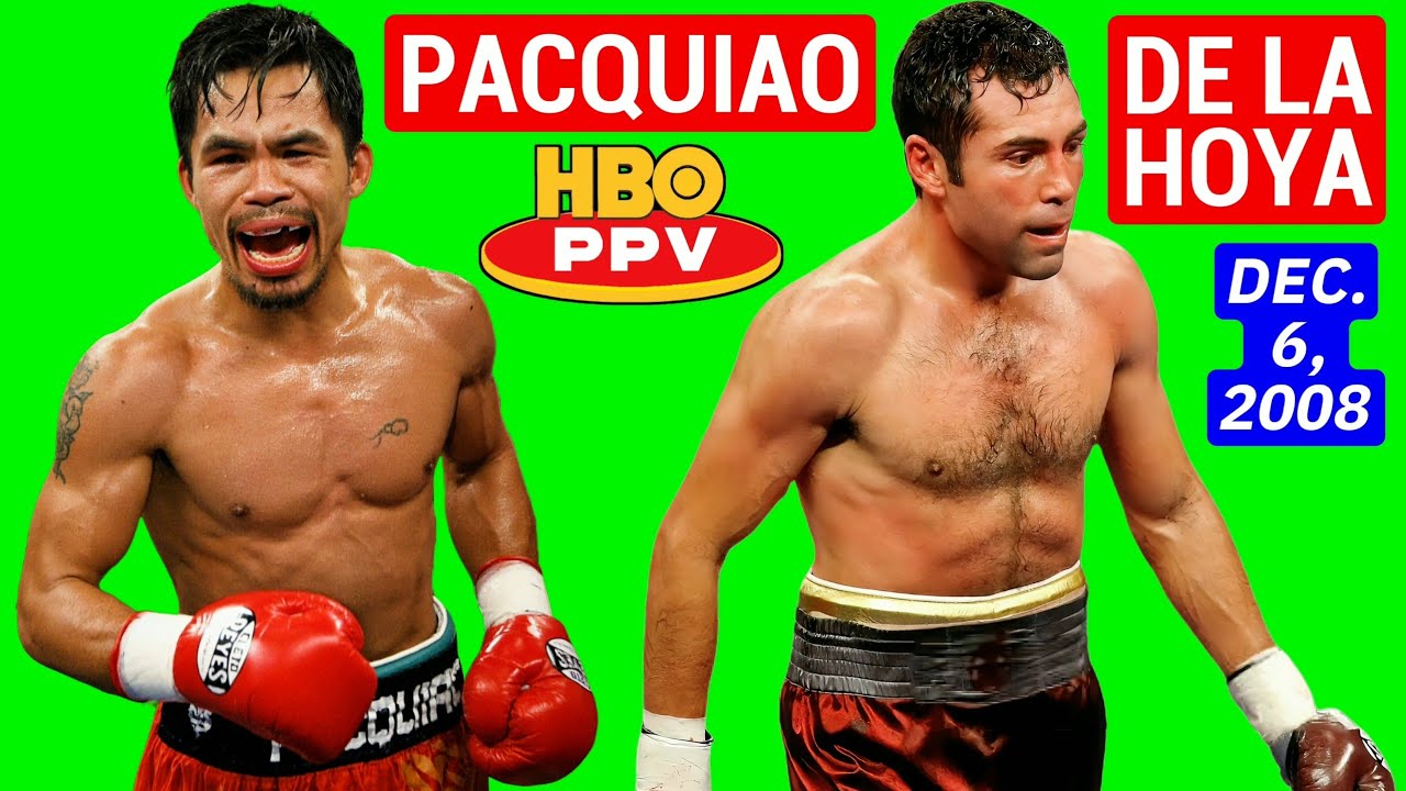 (53) | Manny Pacquiao 🇵🇭 VS 🇲🇽 🇺🇸 Oscar De La Hoya | December 6, 2008 | HBO PPV | UHD 2160P