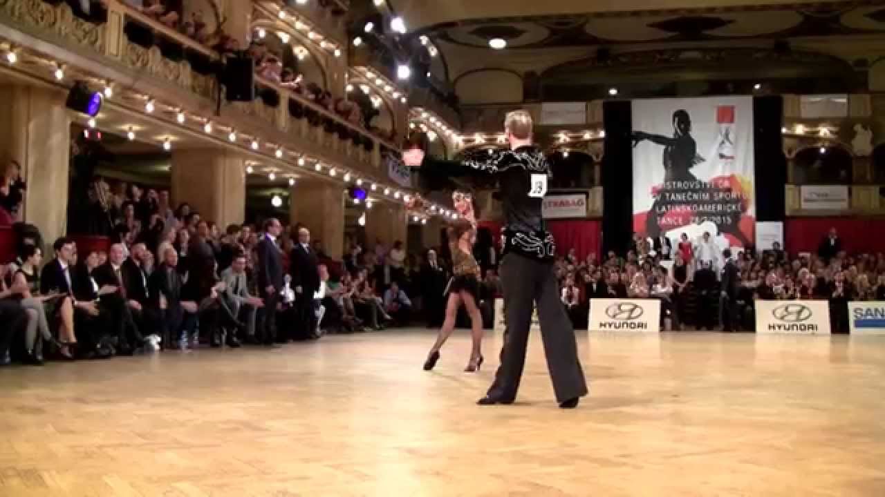 Pavel Sluka & Elizaveta Kuklina - final samba, Czech national latin championship 2015
