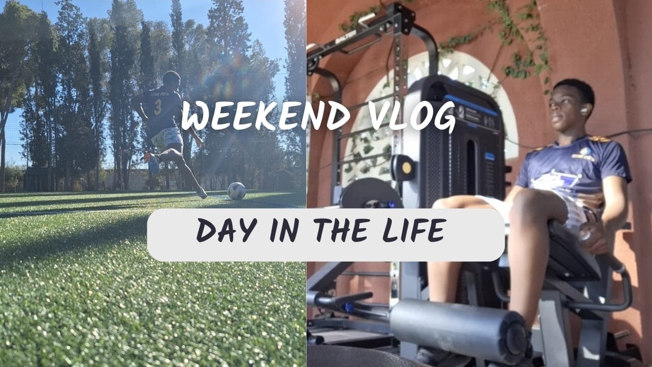 Day in the life of a Kenyan academy footballer in Spain | weekend  vlog |