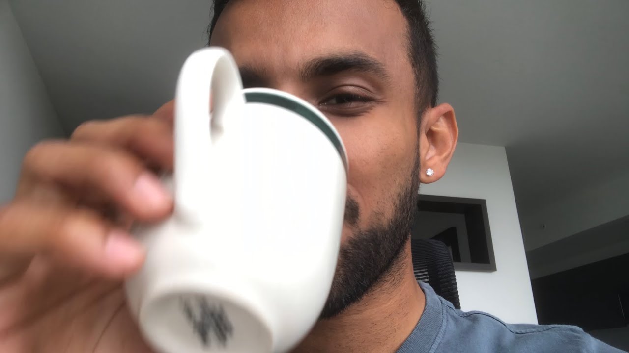 ASMR Sipping Coffee Slowly (no talking, heavy breathing, slurping, smacking)