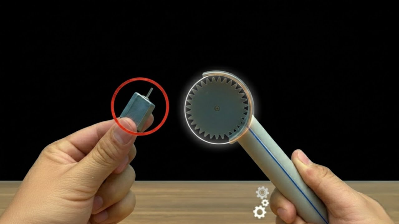 ⚡ DIY Electric Cutter! Sirf 1 Chote Motor Se Banaye Powerful Cutter!