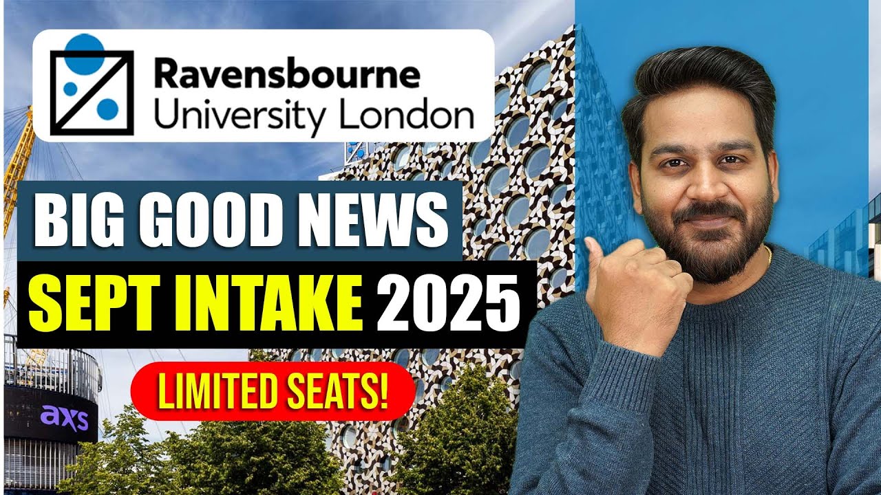 Good News! Ravensbourne University London : Admission Open for UK September intake 2025