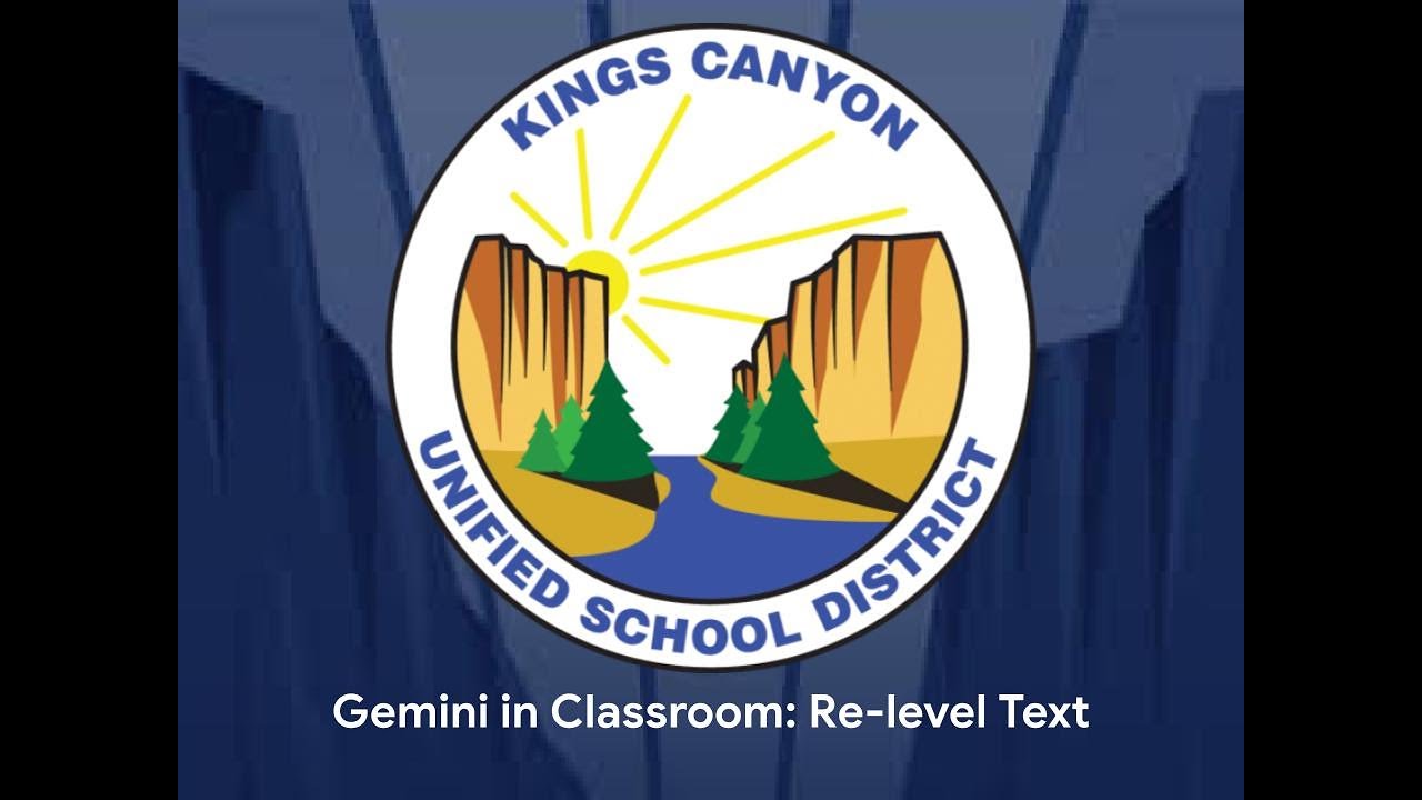 Gemini in Classroom: Re-level Text