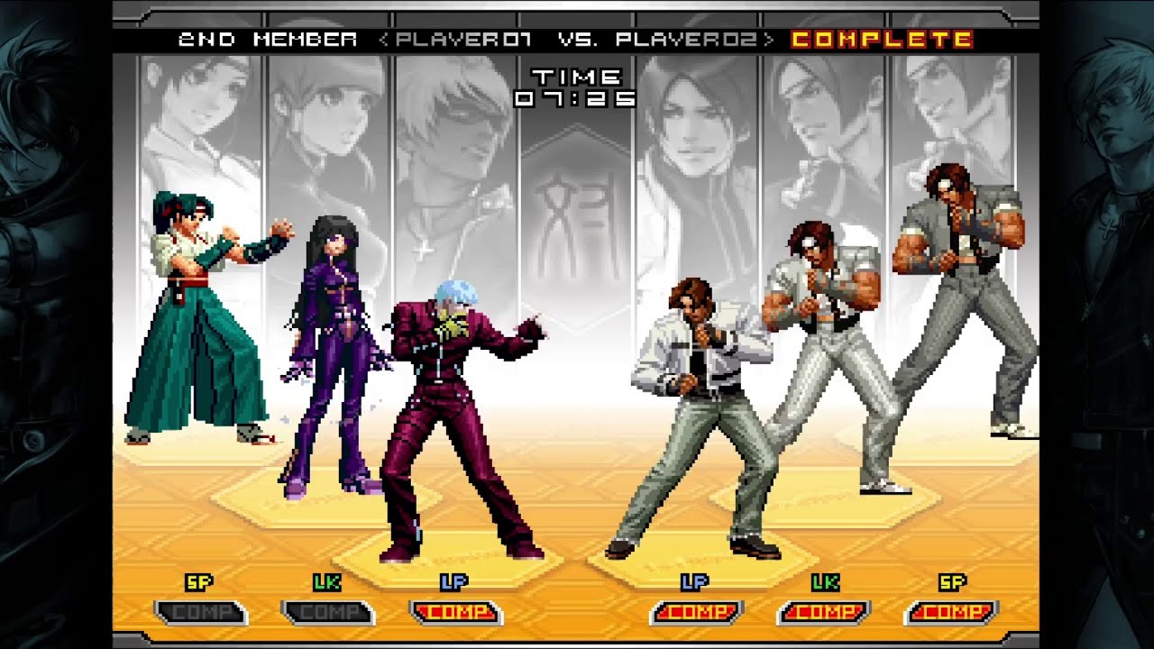 KOF 2002 UM casual match | Sousa VS Jin (Kyo team)