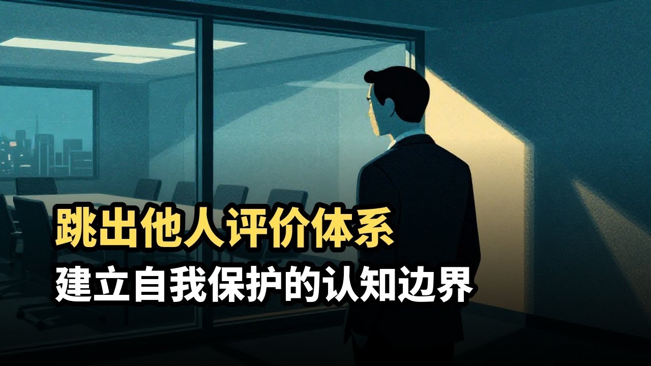 底层人性逻辑：社会以效用为标准，你的价值不等于他人评价。如何建立权力感知保护自己