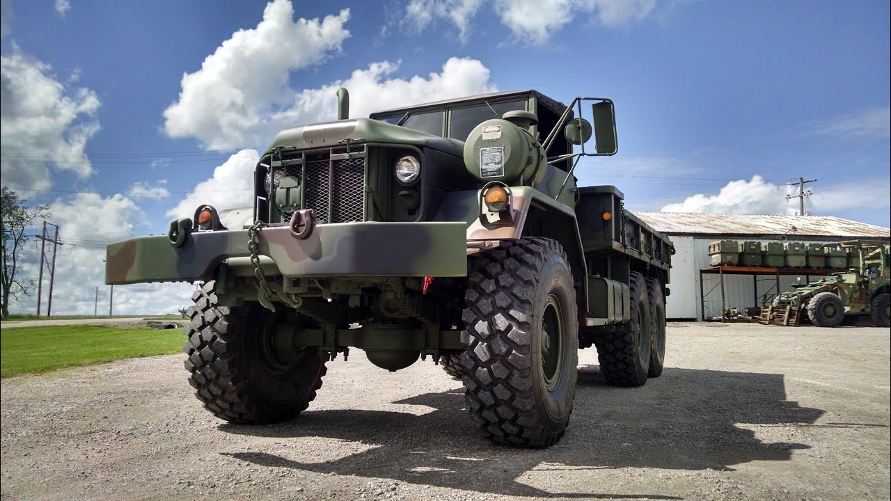 M813A1 6x6 5 Ton Military Cargo Truck