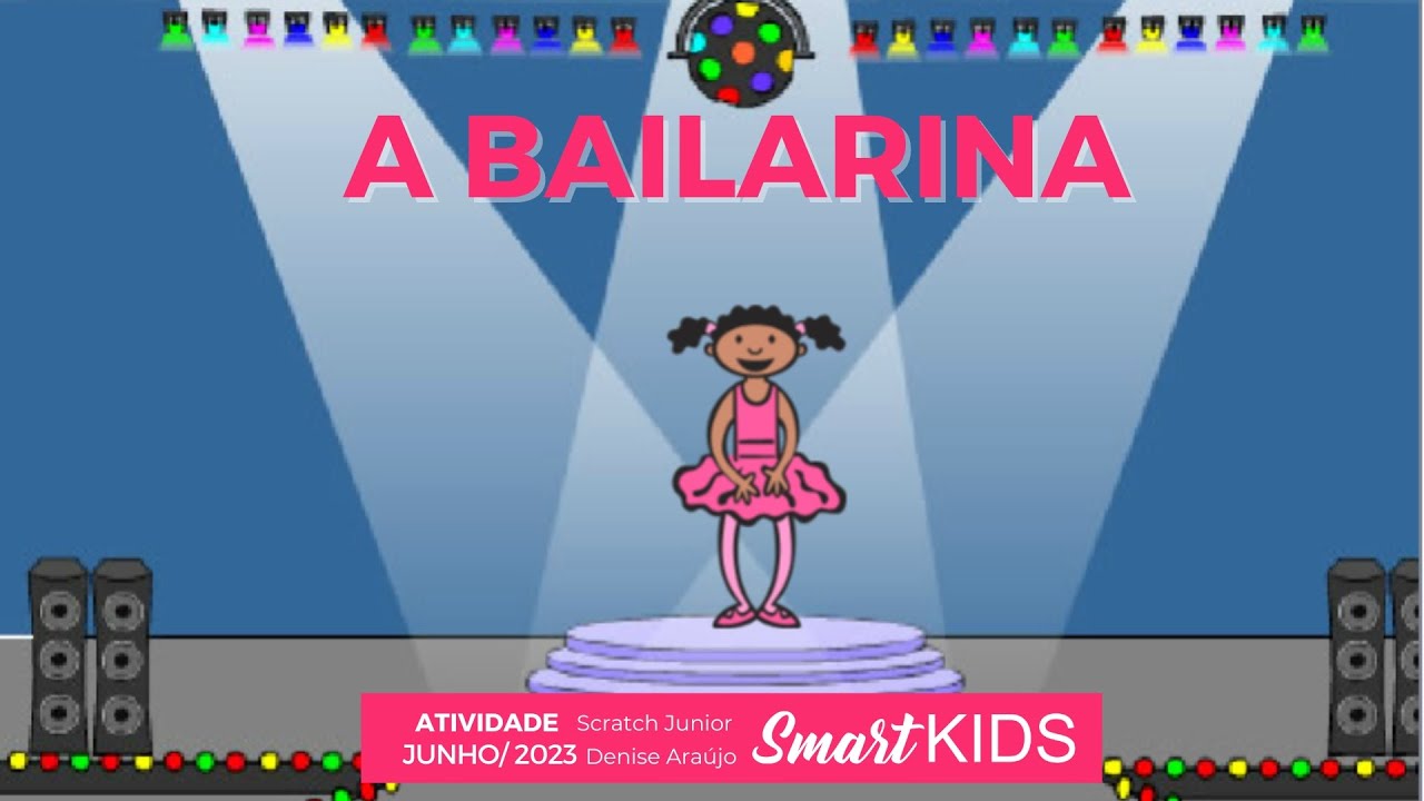 Scratch Junior- A Bailarina - tutorial no link