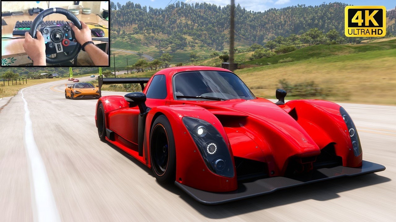 1200HP Radical RXC Turbo vs Extreme Supercars! 🔥 | FH5 Logitech G29 Steering Wheel Gameplay