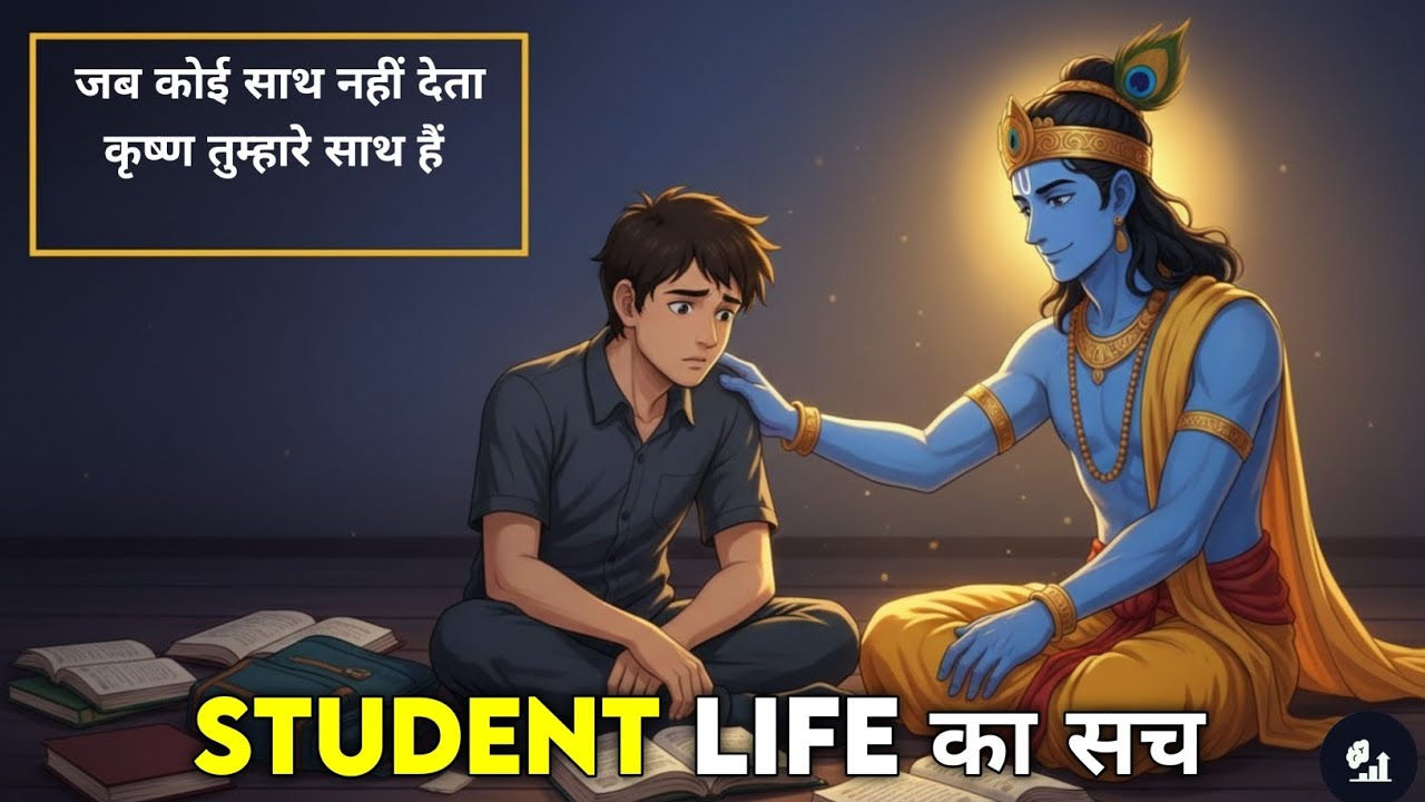 पढ़ाई से डर लगता है? श्री कृष्ण का ये संदेश ज़िंदगी बदल देगाStudent Life Motivation