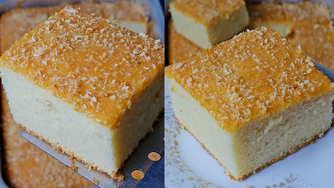 الكيكه السحريه❗ اللى اتشهرت بيها فعيلتى من سنين👌😋 اسفنجيه بمقادير اقتصادية #كيكة_سهلة #كيك_سريع 