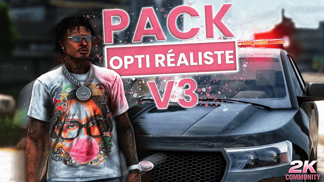FREE PACK GRAPHIQUE OPTI REALISTE 2026 | MEILLEUR PACK REALISTE OPTI FIVEM