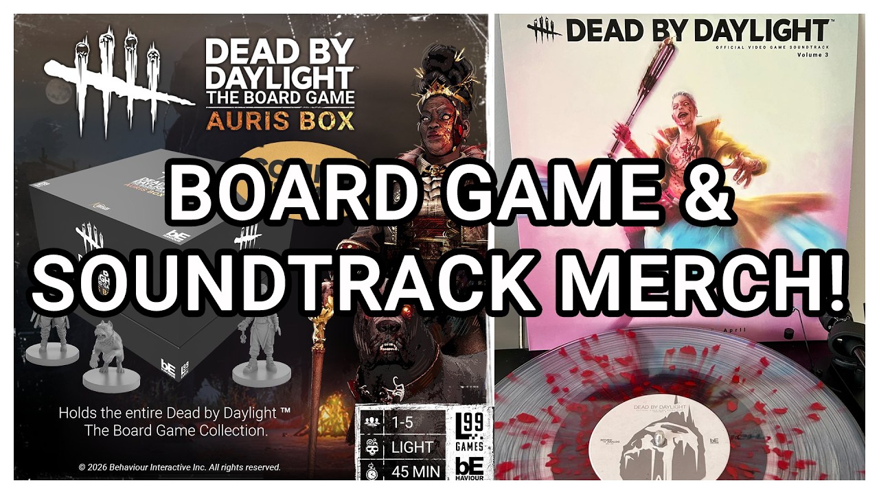 Новая настольная игра и саундтрек по игре Dead by Daylight! Уголок товаров!