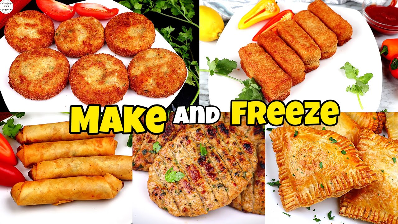 Make and Freeze Ramadan Recipes For Iftar By Cooking With passion, 5 Unique Iftar Snacks